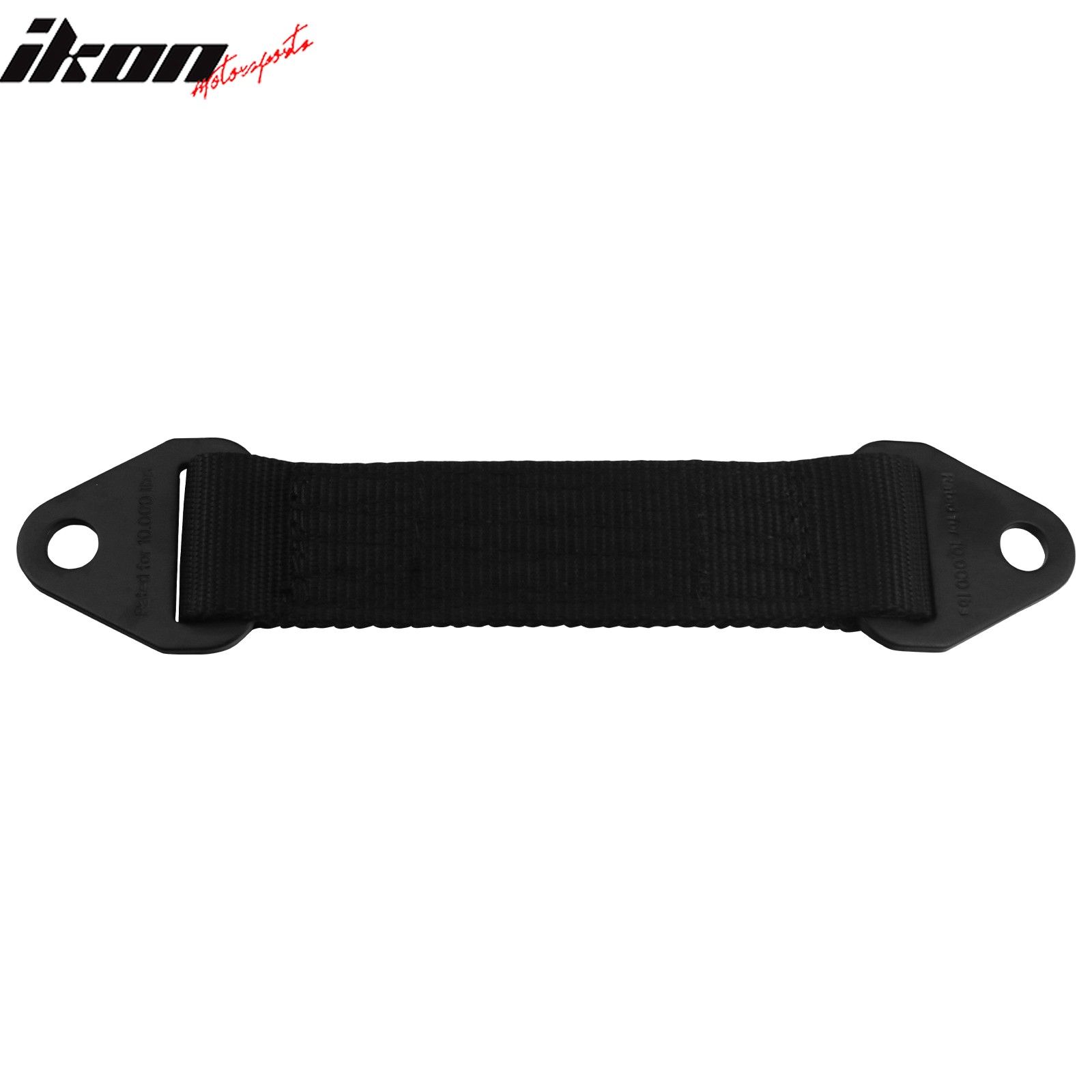 10″ Black 10000lbs Racing Limit Straps Shock Suspension Travel 4 Layers Webbing