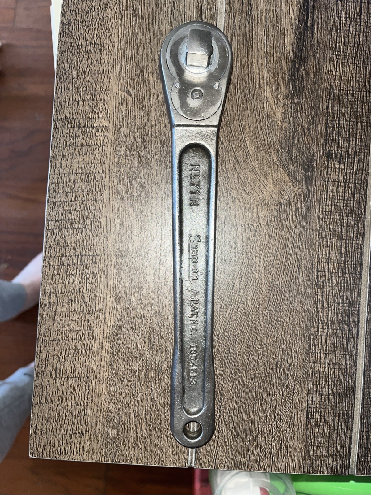 SNAP-ON RARE US GOV’T 1945 G RATCHET NO. 71 N 1/2″ DRIVE SNAP ON