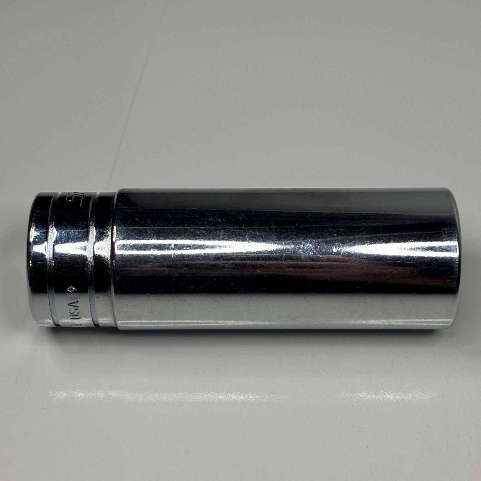 Snap On Tool S261 1/2 Dr 12Pt SAE 13/16 Flank Dr Deep Chrome Socket USA 1988