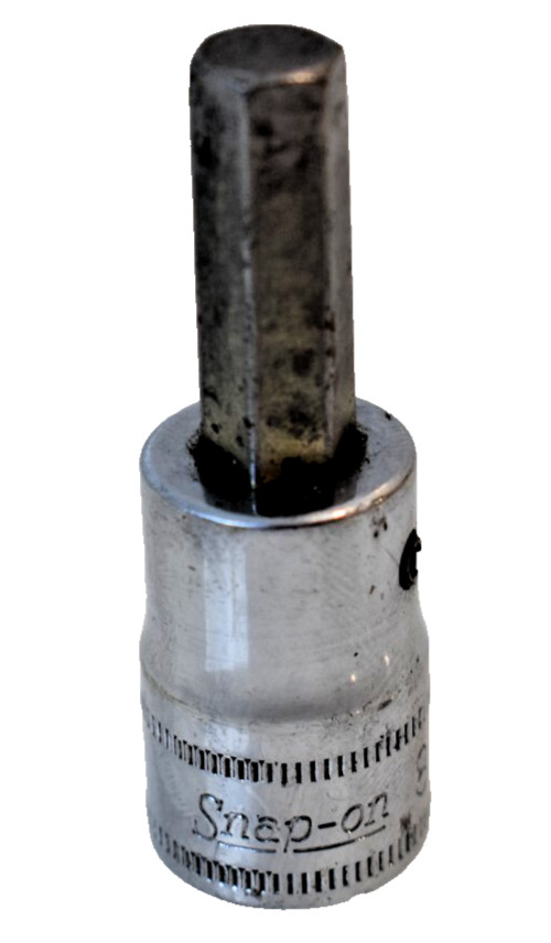 Snap on Tools FAM8A 8mm Metric Hex Bit Socket Driver 3/8″ Drive USA