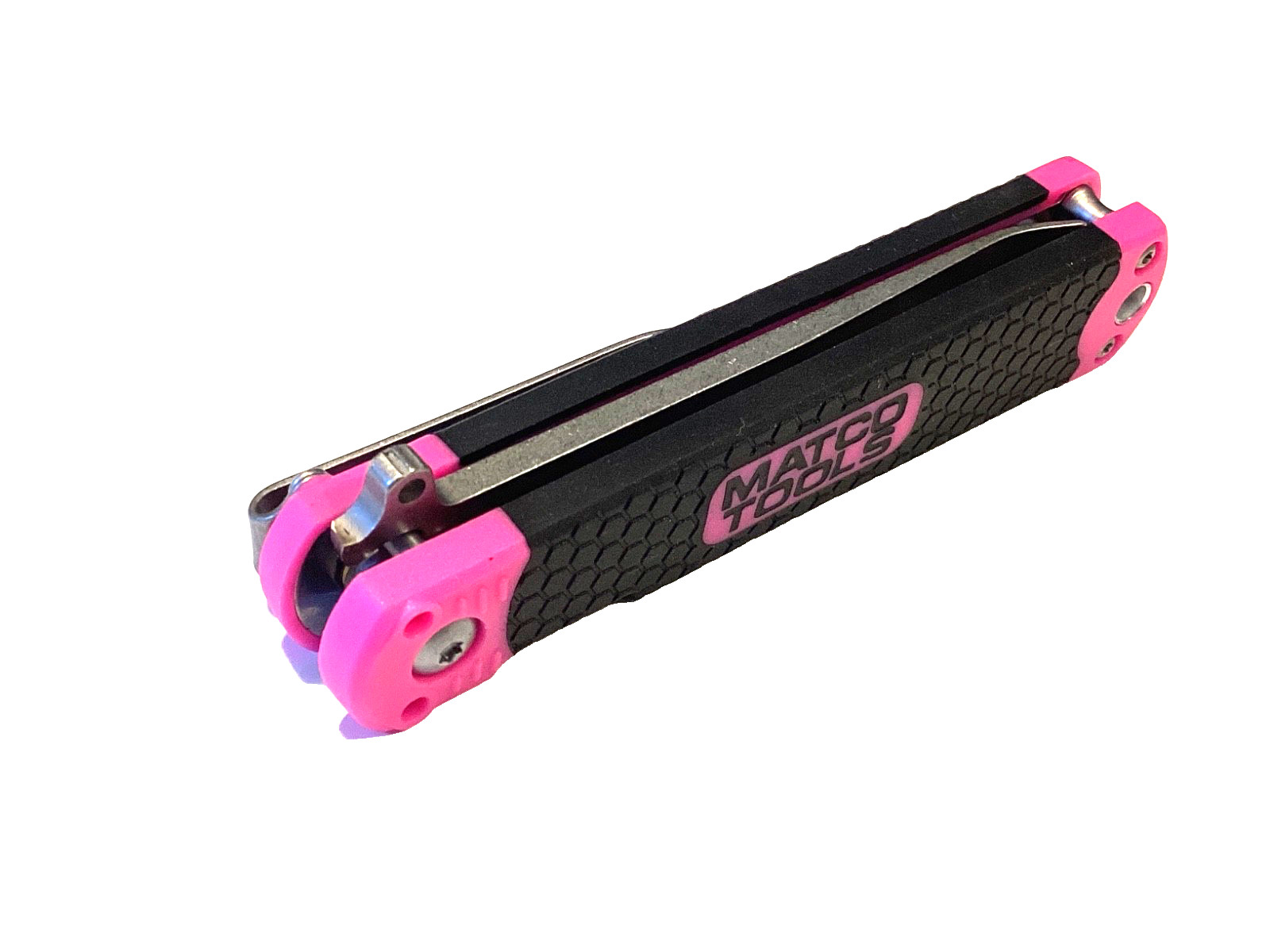 Matco Tools NEW PINK Compact Folding Pocket Snap Locking Clip Lifter MTCEDCCLPK