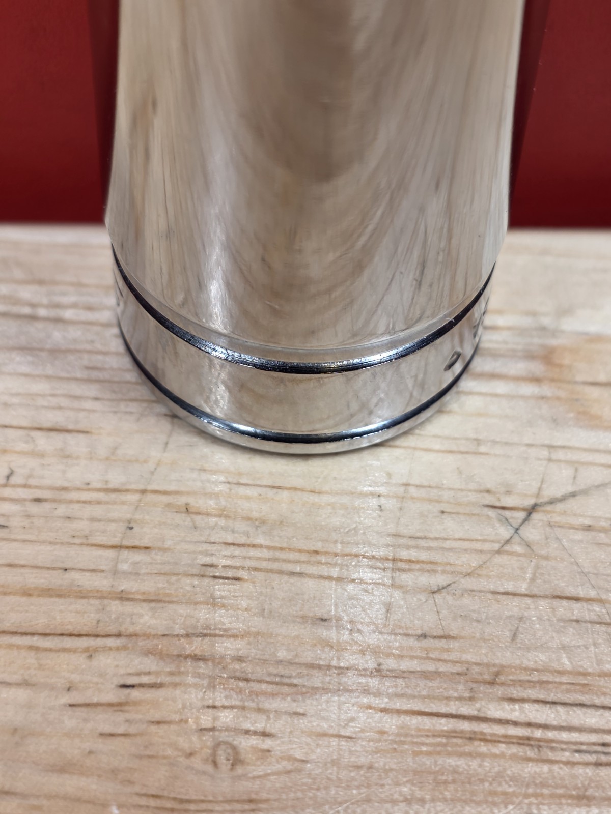 Snap-on Tools FSS281 7/8″ SAE 3/8″ Drive 6-Point Semi-Deep Chrome Socket USA