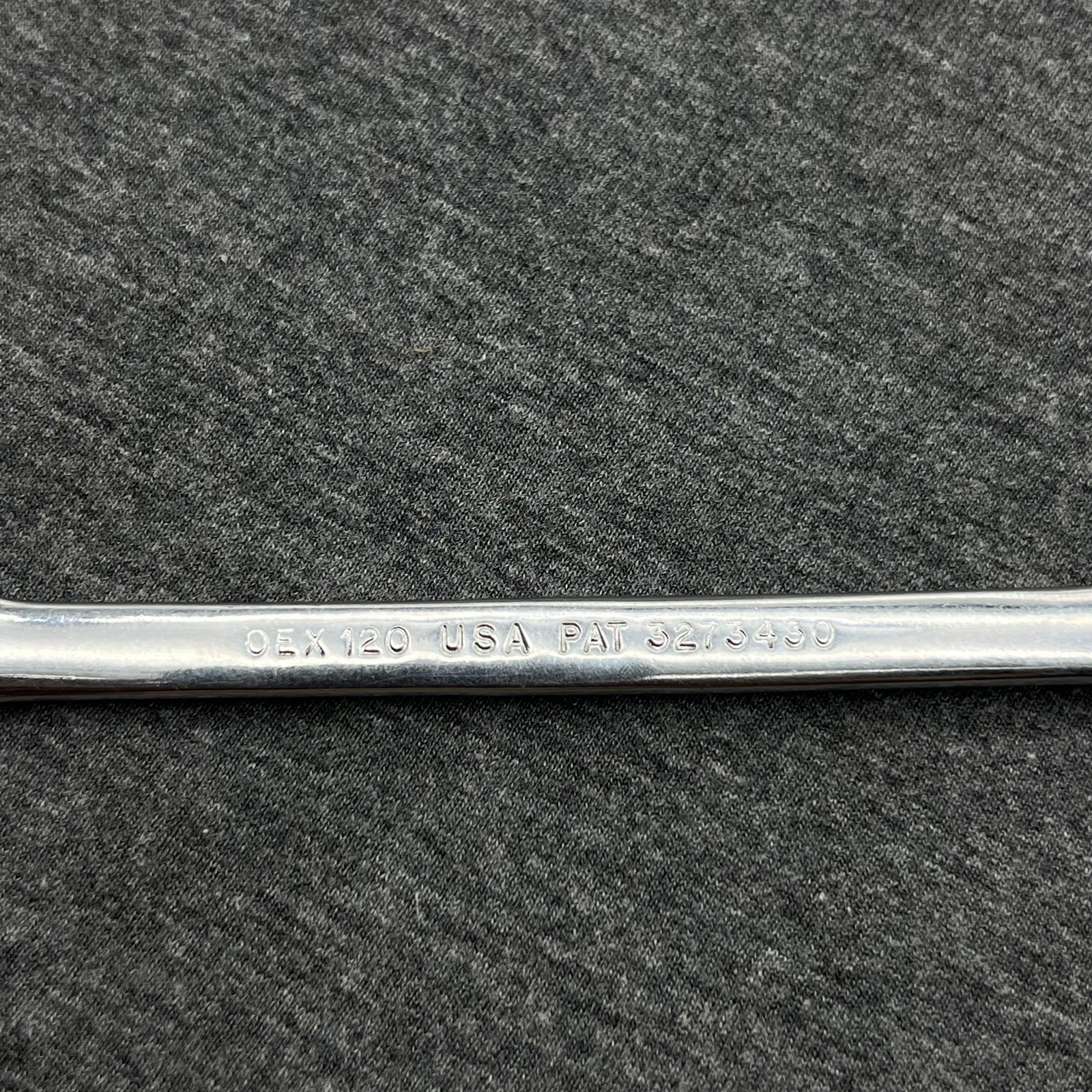 Snap On Tools 3/8” Combination Wrench 12 point OEX 120 Made In USA