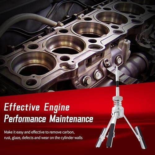 Cylinder Hone Tool Set 7 Piece Adjustable Engine Honing Grinding 3/4 to 7 Inch