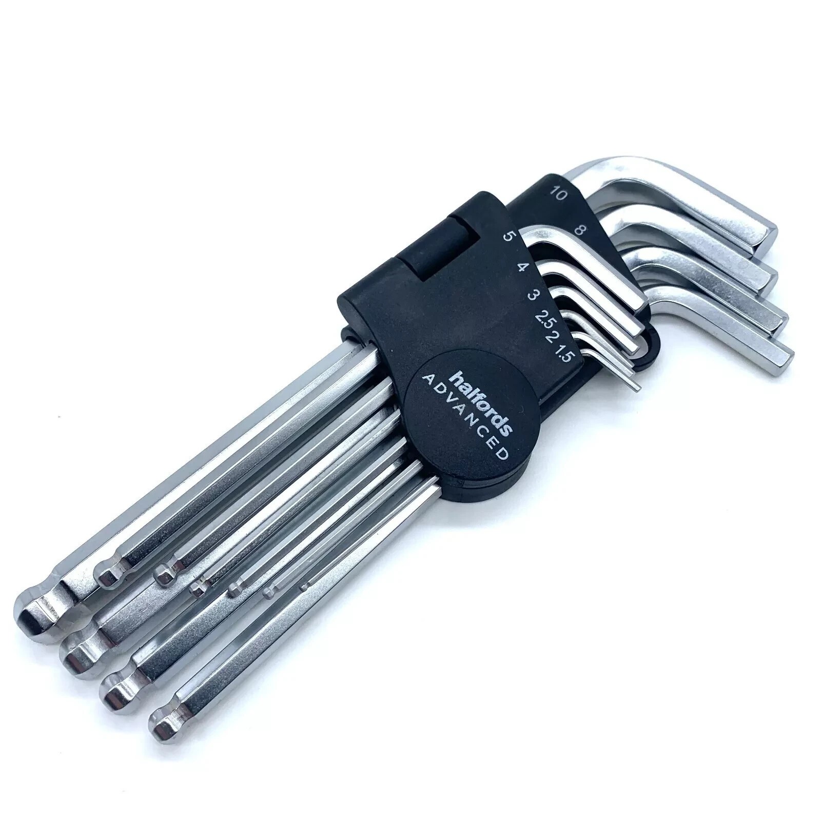 Halfords Advanced 10 Piece Allen Hex Key Set Lifetime Guarantee **FREE POST**