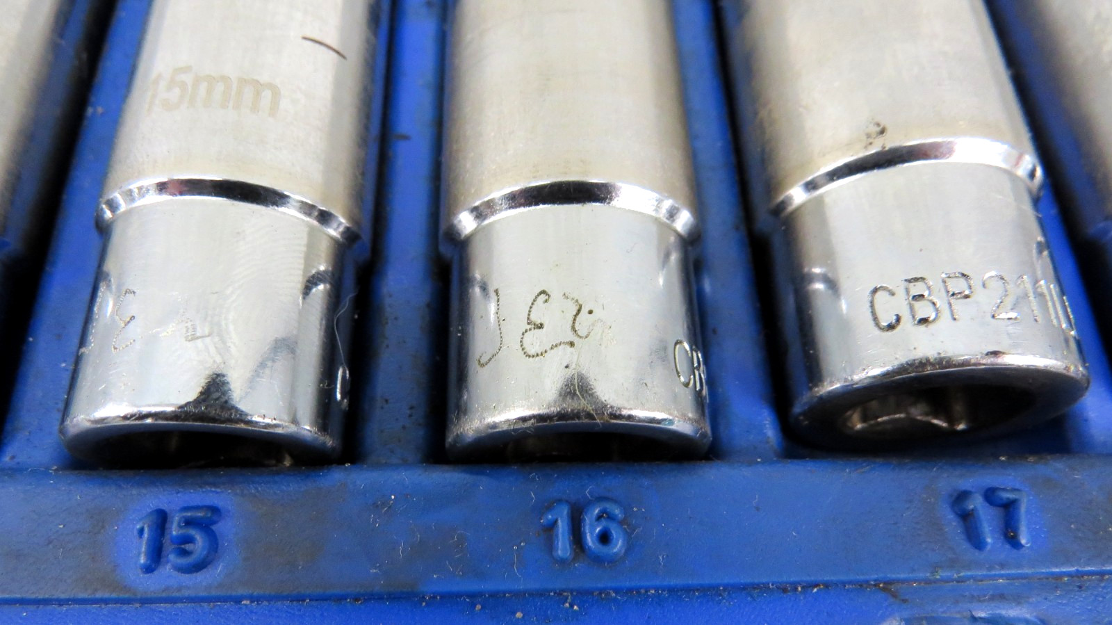 Cornwell Blue Power 26 Piece Long & Short Socket Set CBP2LM CBP2M Metric 3/8″ Dr