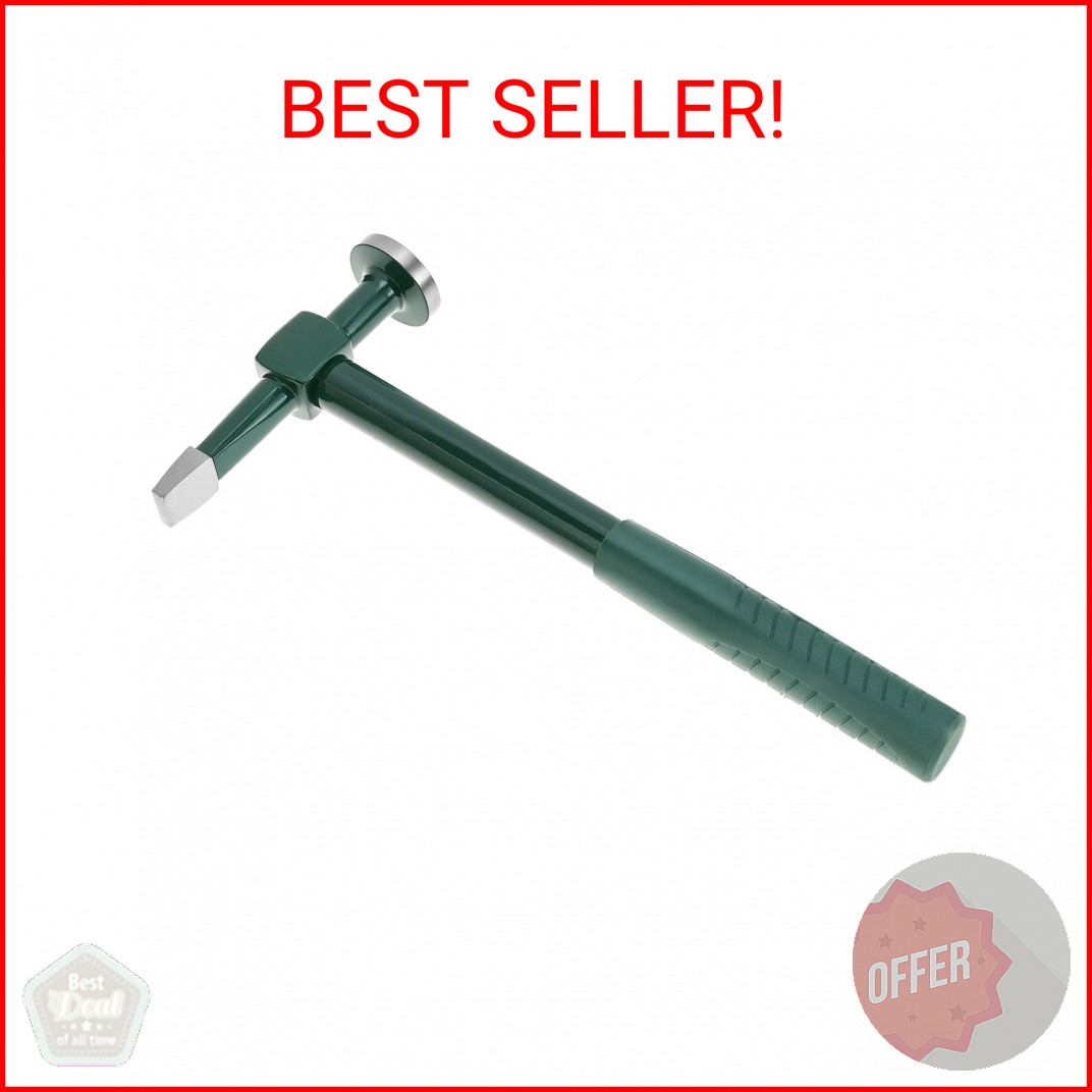 QWORK Sheet Metal Hammer, Auto Body Planishing Hammer for Car Dent Repair, 11.8″