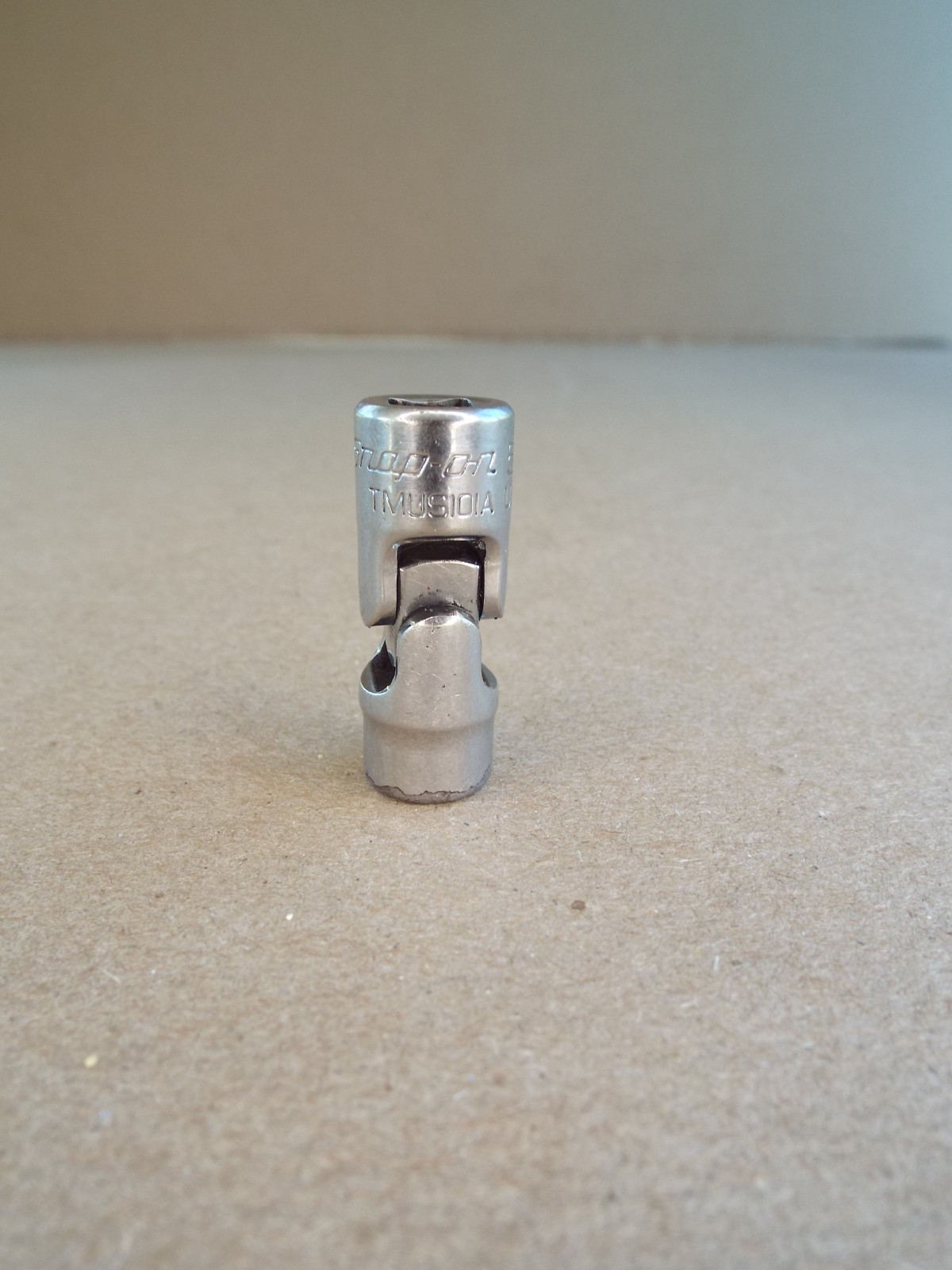 VTG Snap-on 5/16″ Swivel Socket 1/4″ Dr 6 Pt TMUS101A USA Good Condition -(Read)