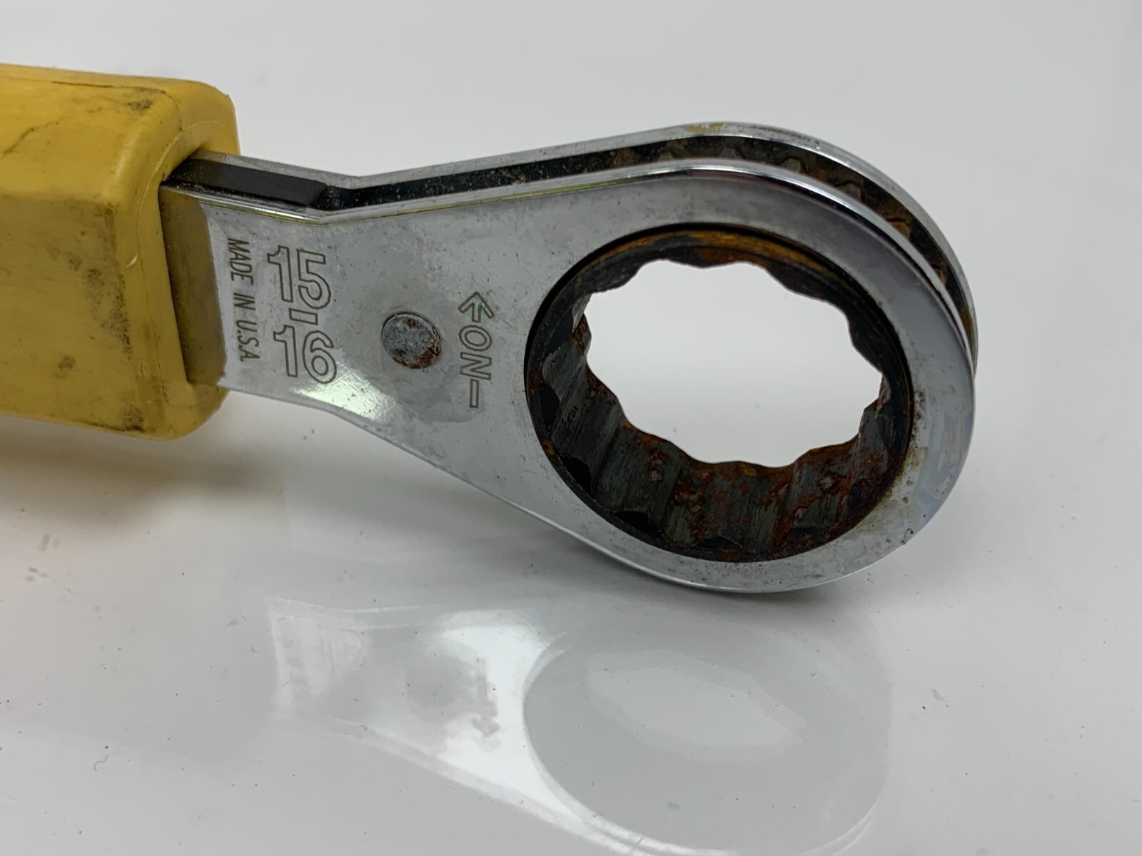 Rauckman Bugwrench BW-2241S 3/4″ x 15/16″ Ratcheting Bug Wrench for Lineman