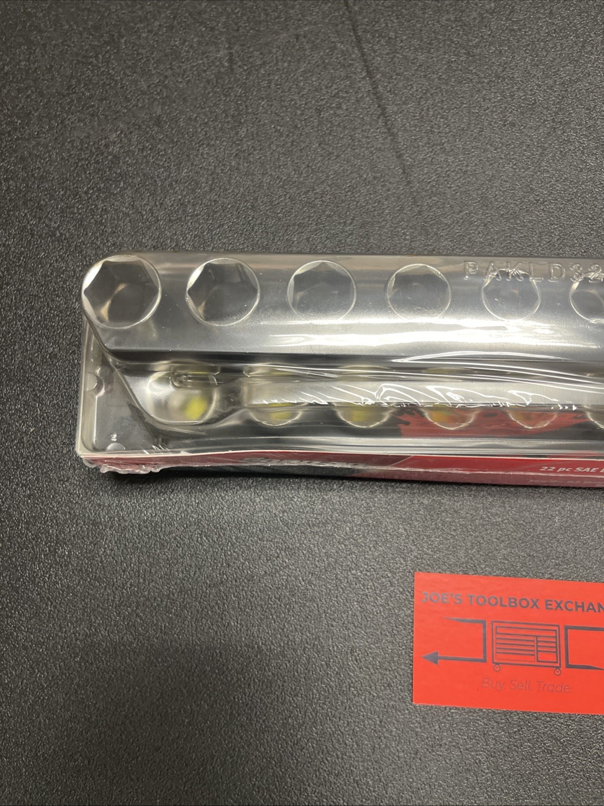 Snap-on Tool 222SFFSFHV 22pc 3/8″dr 1/4-7/8″ Shallow/Deep Socket Foam Set Hi-Viz