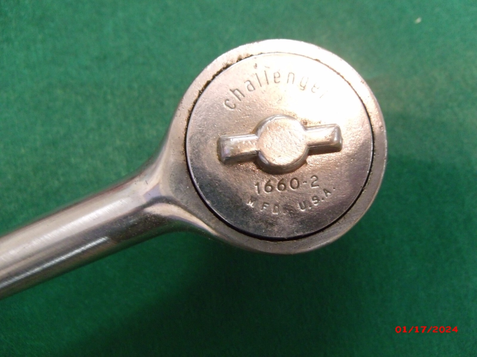 «CHALLENGER» U.S.A. #1660-2 1/2″ DRIVE REVERSIBLE RATCHET