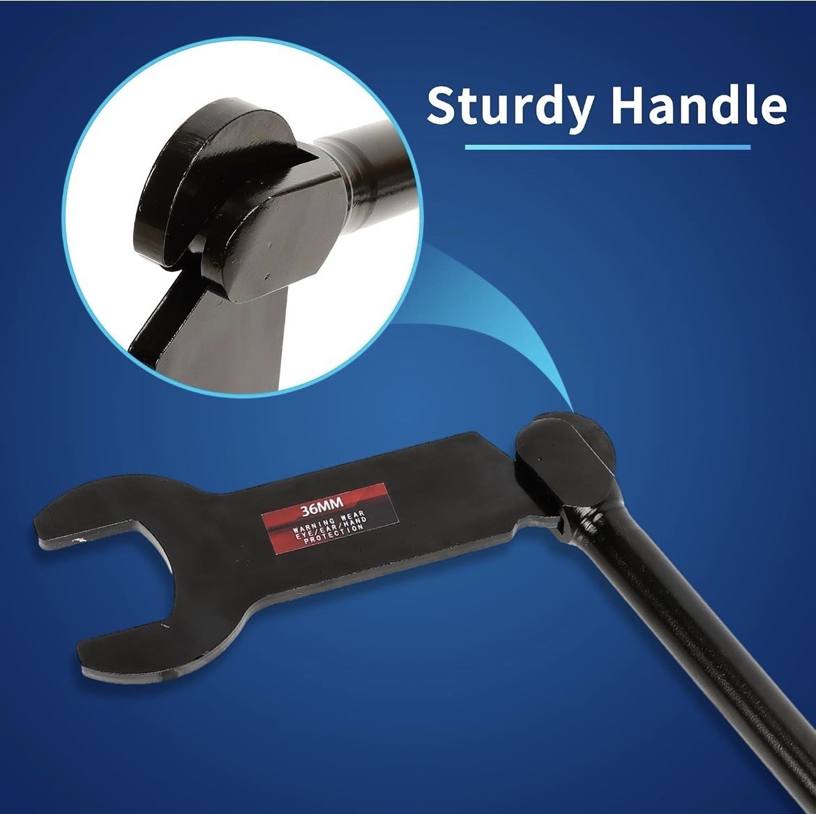 8PCS Pneumatic Fan Clutch Wrench, 43300 Fan Clutch Removal Tool Kit, Auto Repair