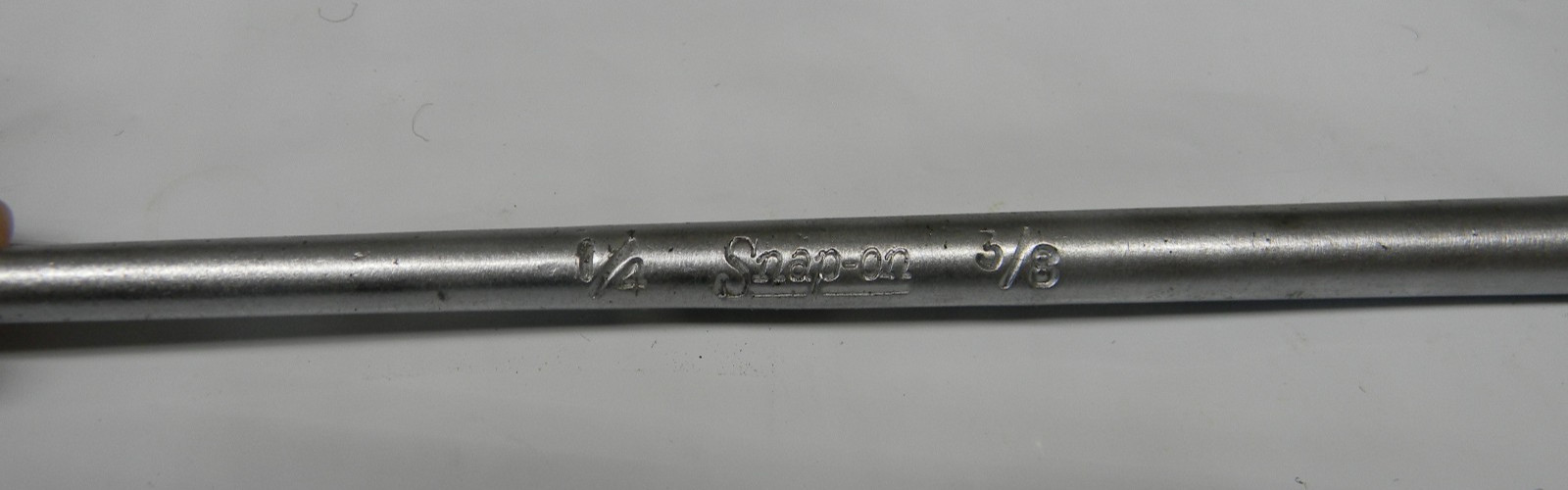 SNAP-ON 1/4″ X 3/8″ 6PT 9-1/4″ LONG BRAKE BLEEDER WRENCH #B1458A MADE IN THE USA