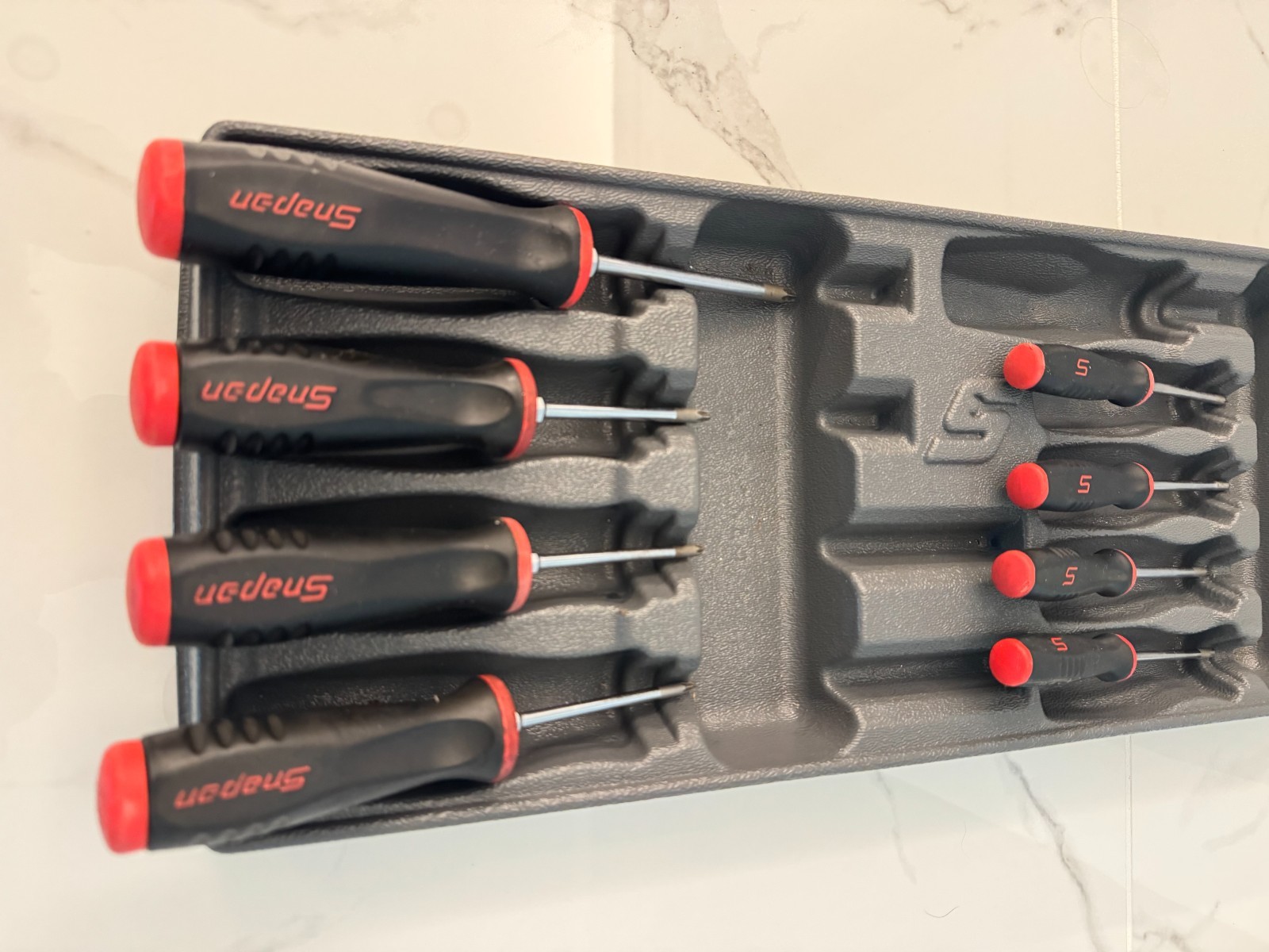 SNAP ON RED BLACK MINI & FULL SIZE HANDLE TORX DRIVER’S