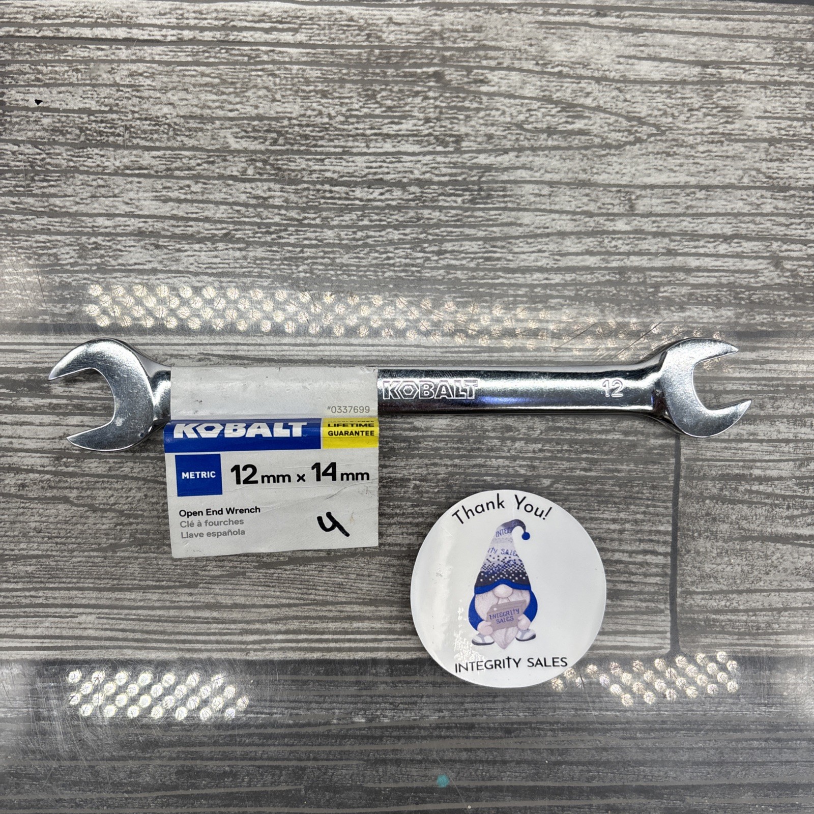 Kobalt 12 mm x 14 mm Open End Wrench {XX}