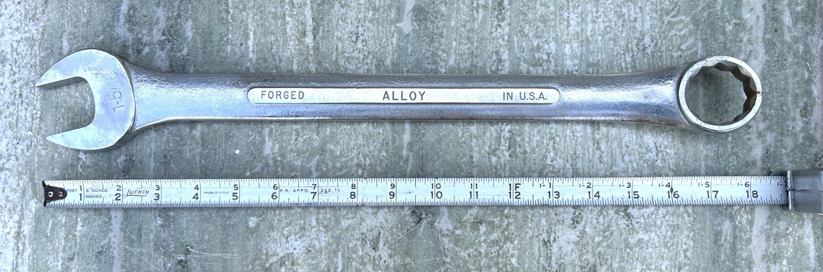 S-K Tools 1-5/16″ SAE Combination Wrench C-42 Made in USA ~ Very Nice