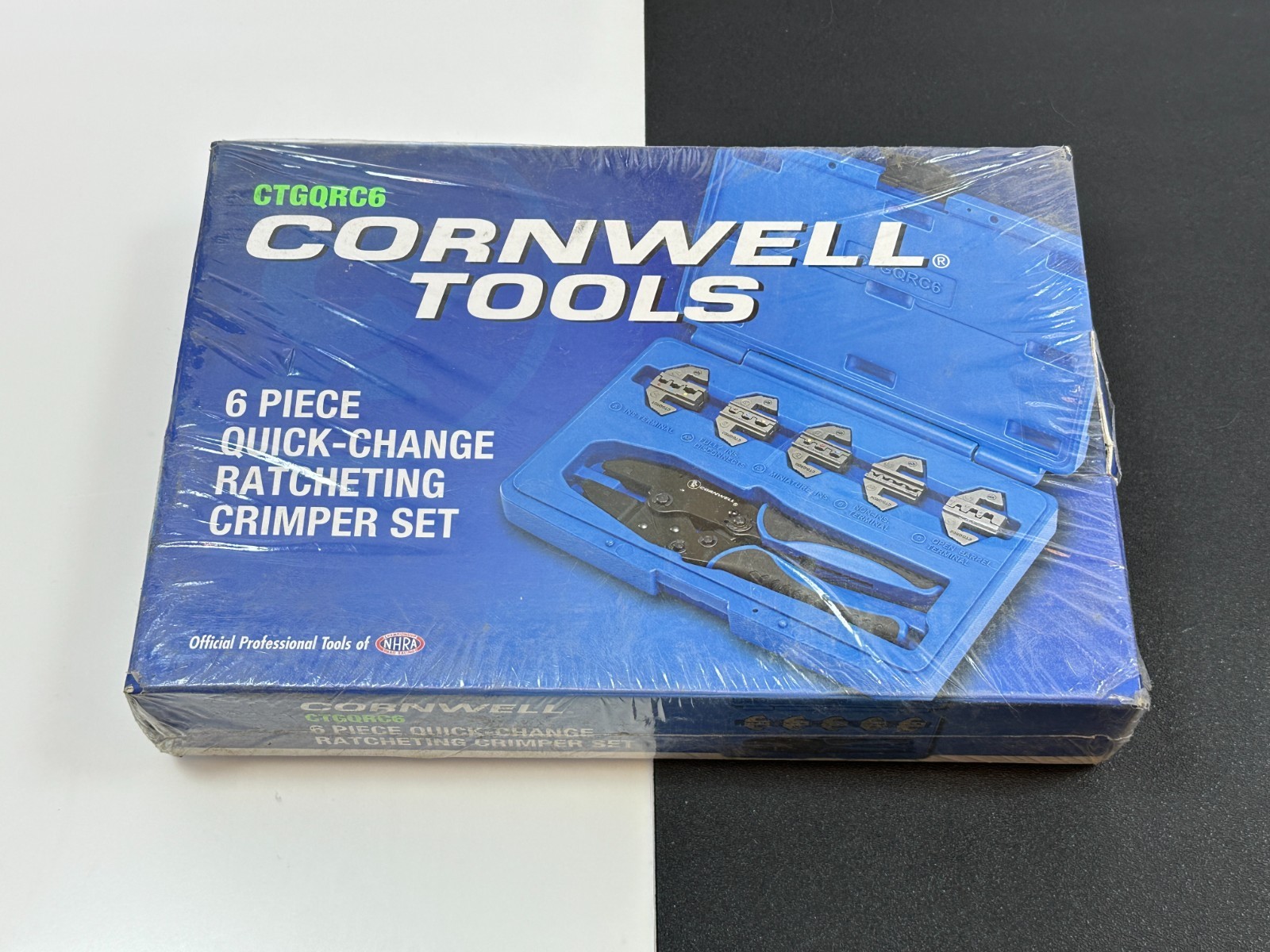 🆕 Cornwell Tools CTGQRC6 6 Piece Quick-Change Ratcheting Crimper Set, Sealed