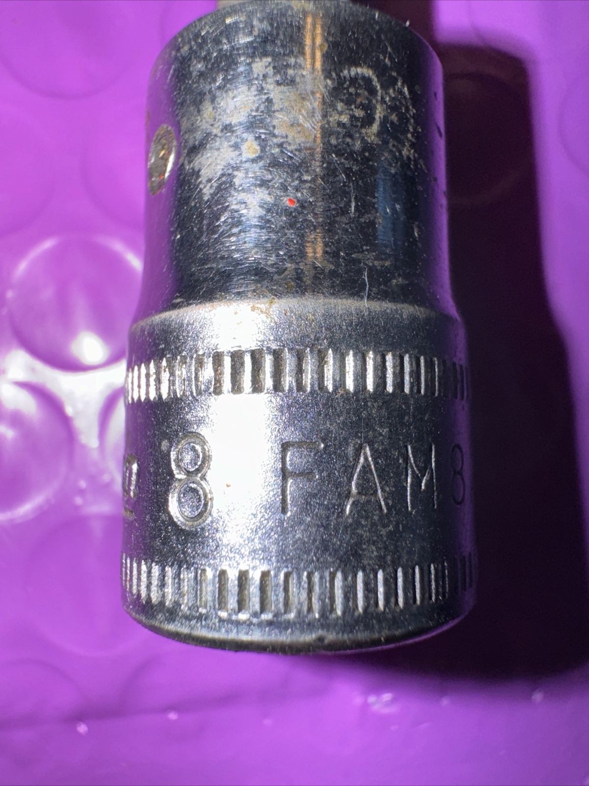 Snap-On Tools FAM8A 3/8″-Drive Metric 8mm Hex Bit Driver Socket
