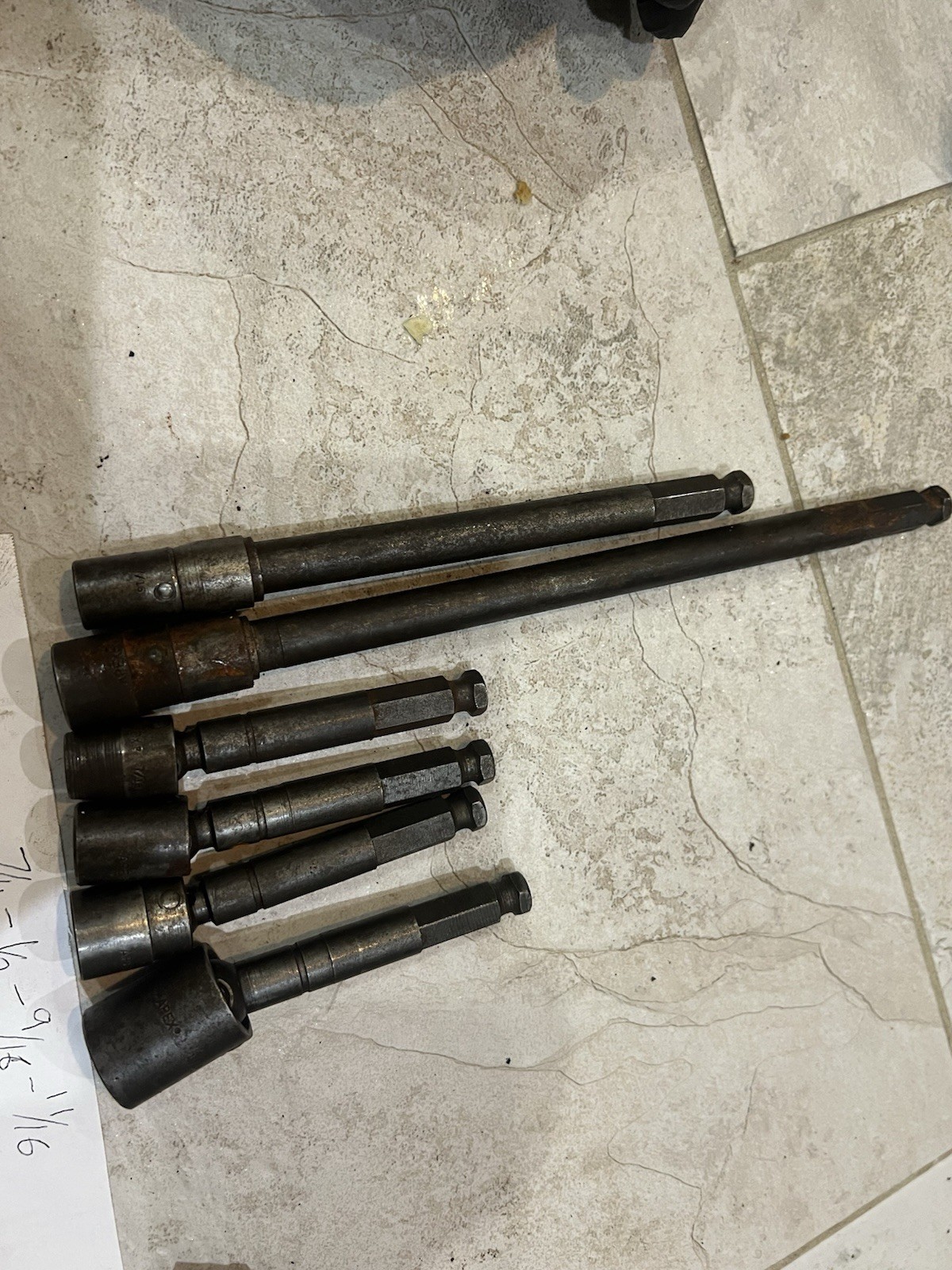 APEX, Cornwall Hex Power Drive Impact U-joint Socket Sets for Hex Quick Connect