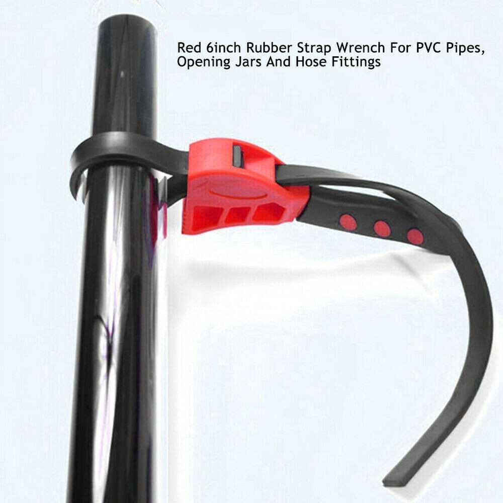 Bottle Opener Repair Tool Wrench Tool Adjustable Rubber Strap Hand Tools