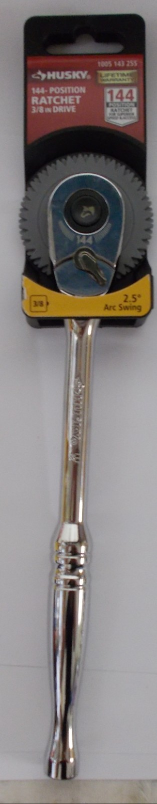 HUSKY 3/8″ Drive 144-Tooth Position Pro Ratchet 1005 143 255