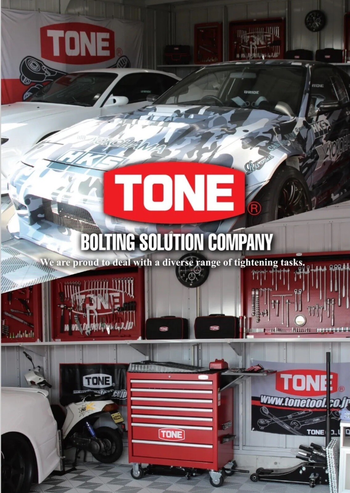 TONE Tools Japan – Motorsport 10mm Box End Wrench To 1/4″ Socket Adapter [RA-2]