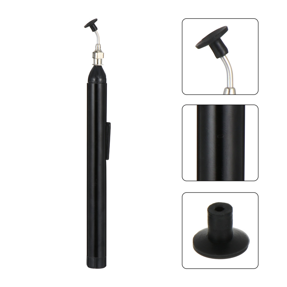 1Pcs Reusable Ic Chip Extraction Tool Nonslip Handle Black for Electronics