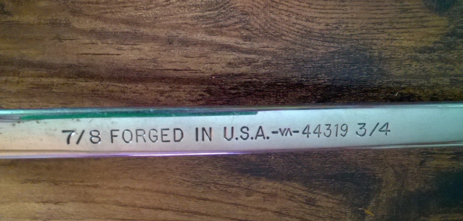 CRAFTSMAN 44319 3/4″ X 7/8″ 12 POINT BOX END WRENCH 60° OFFSET VA 44319 USA