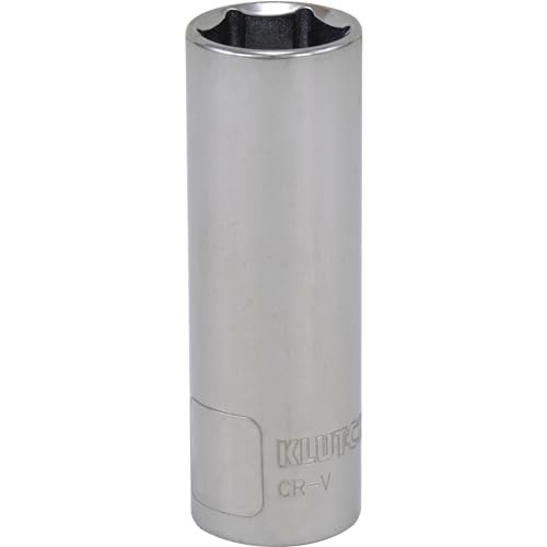 Klutch Deep Socket, SAE, 15/16in., 1/2in.-Drive, 6-Pt.
