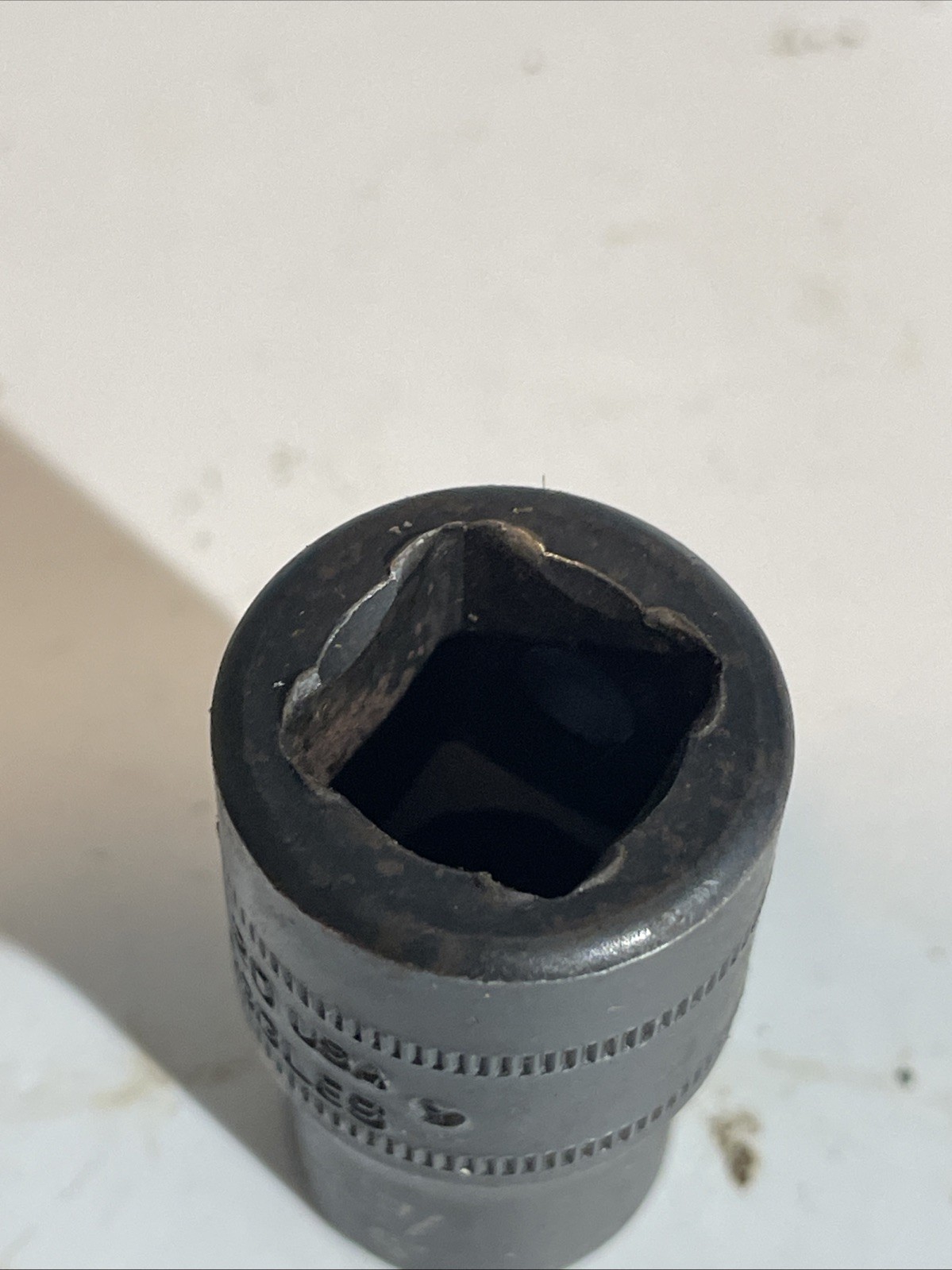 SNAP-ON IMML120 USA 1/2 Inch Drive 6 Point 12mm Shallow Impact Socket