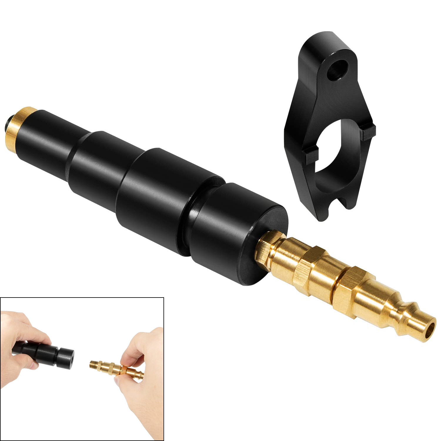 9007A 9007 Compression Test Adapter Fits for 24V Cummins 5.9/6.7L Engine Diesel
