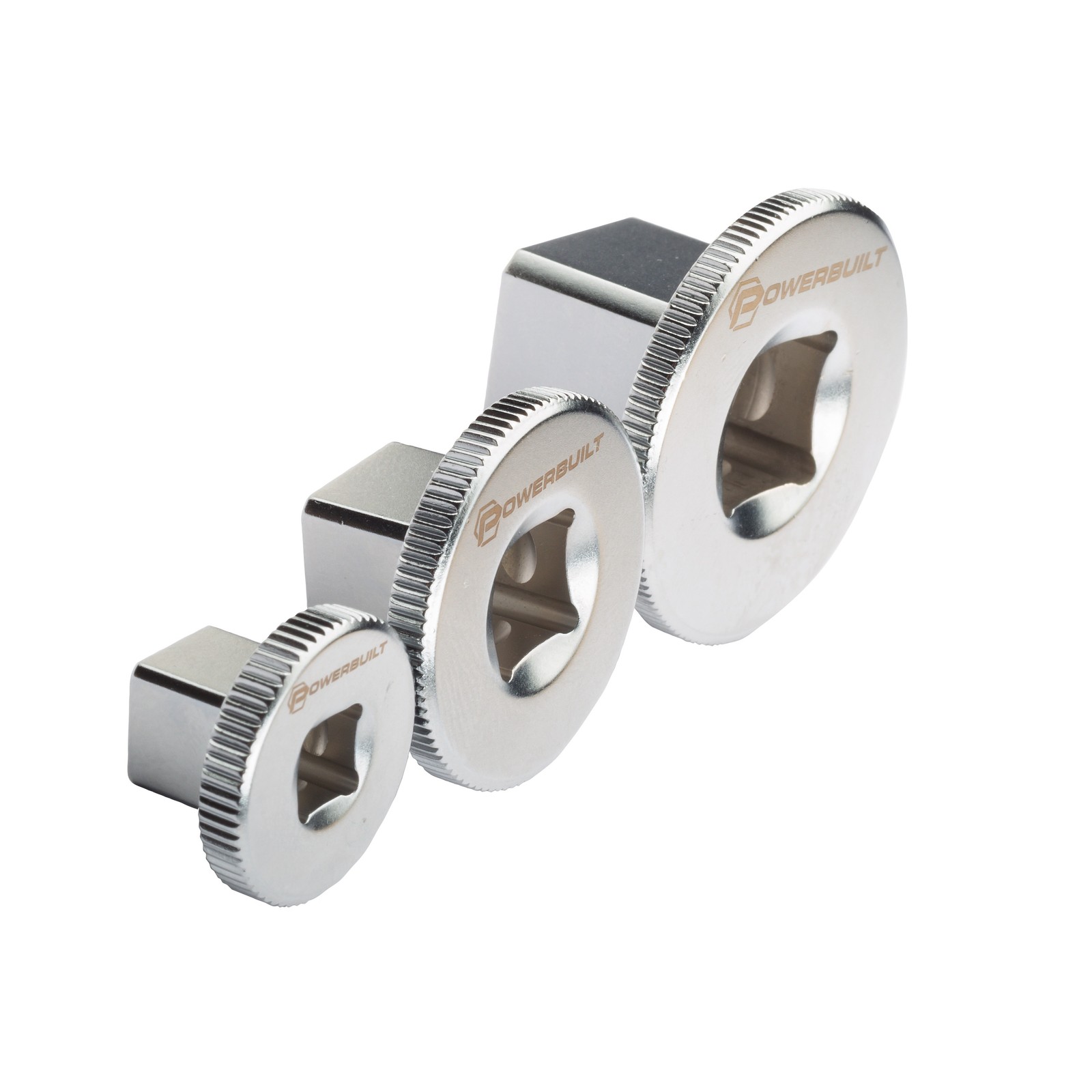Powerbuilt 3 Piece Low Profile Socket Adapter Set – 643066ECE