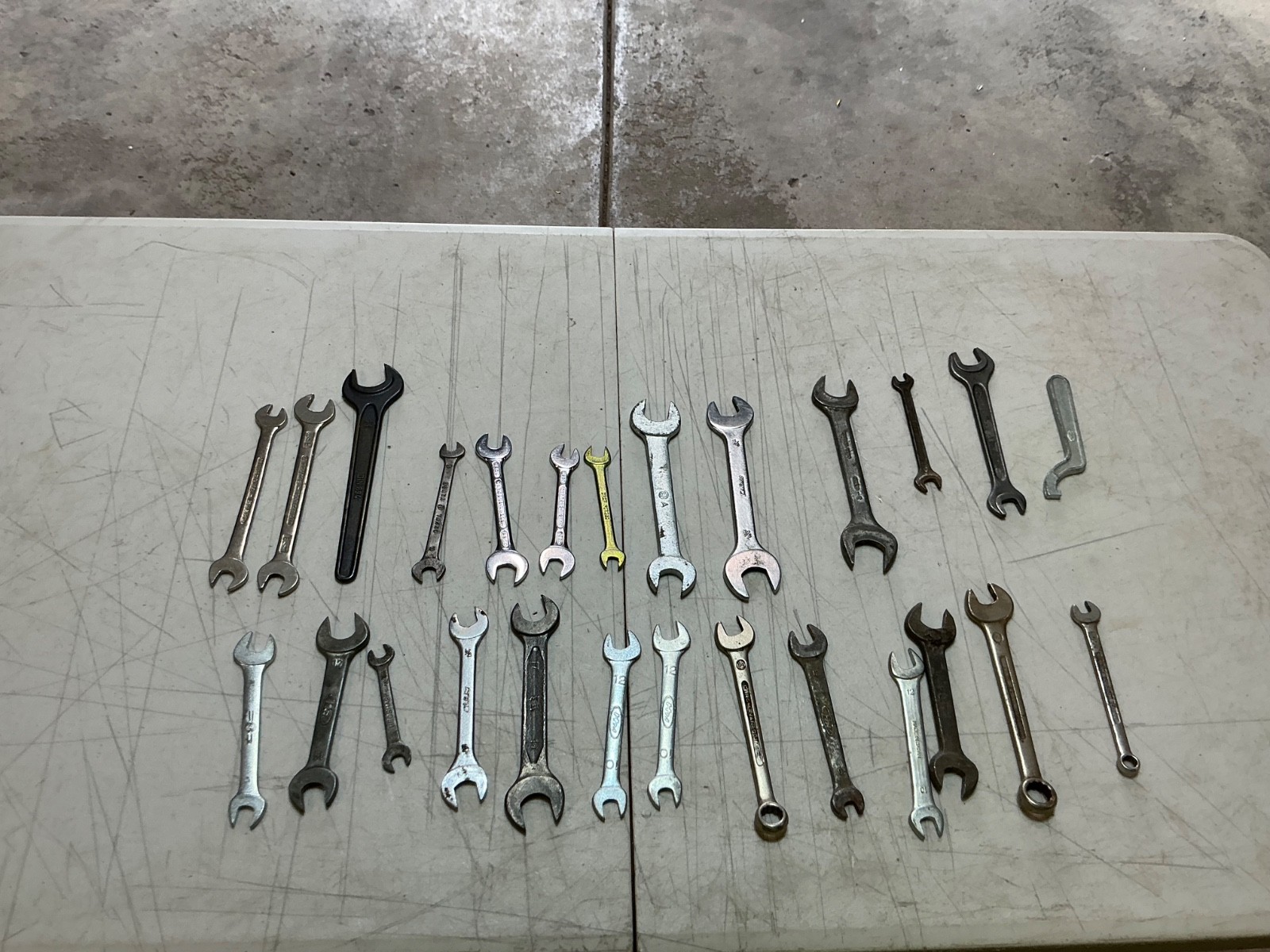 26 asst Car/motorcyle wrenches (HM, DIN, etc) all for $50 OBO free shipping