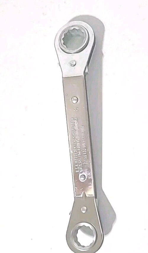 Blackhawk & Stanley Off-set Ratcheting Box End Wrenches. Lot Of 3 USA Made Tools