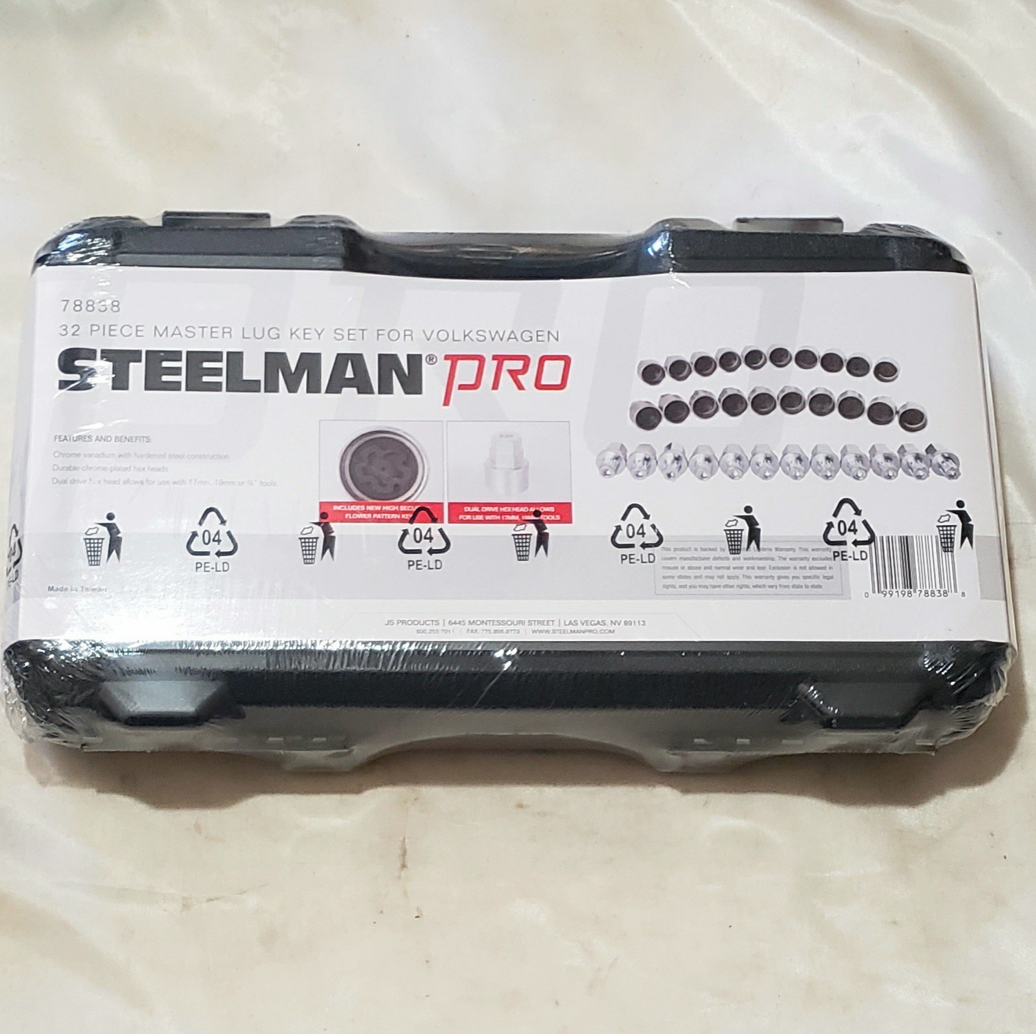 Steelman Pro 32 Piece Master Lug Key Set For Volkswagen VW 78838