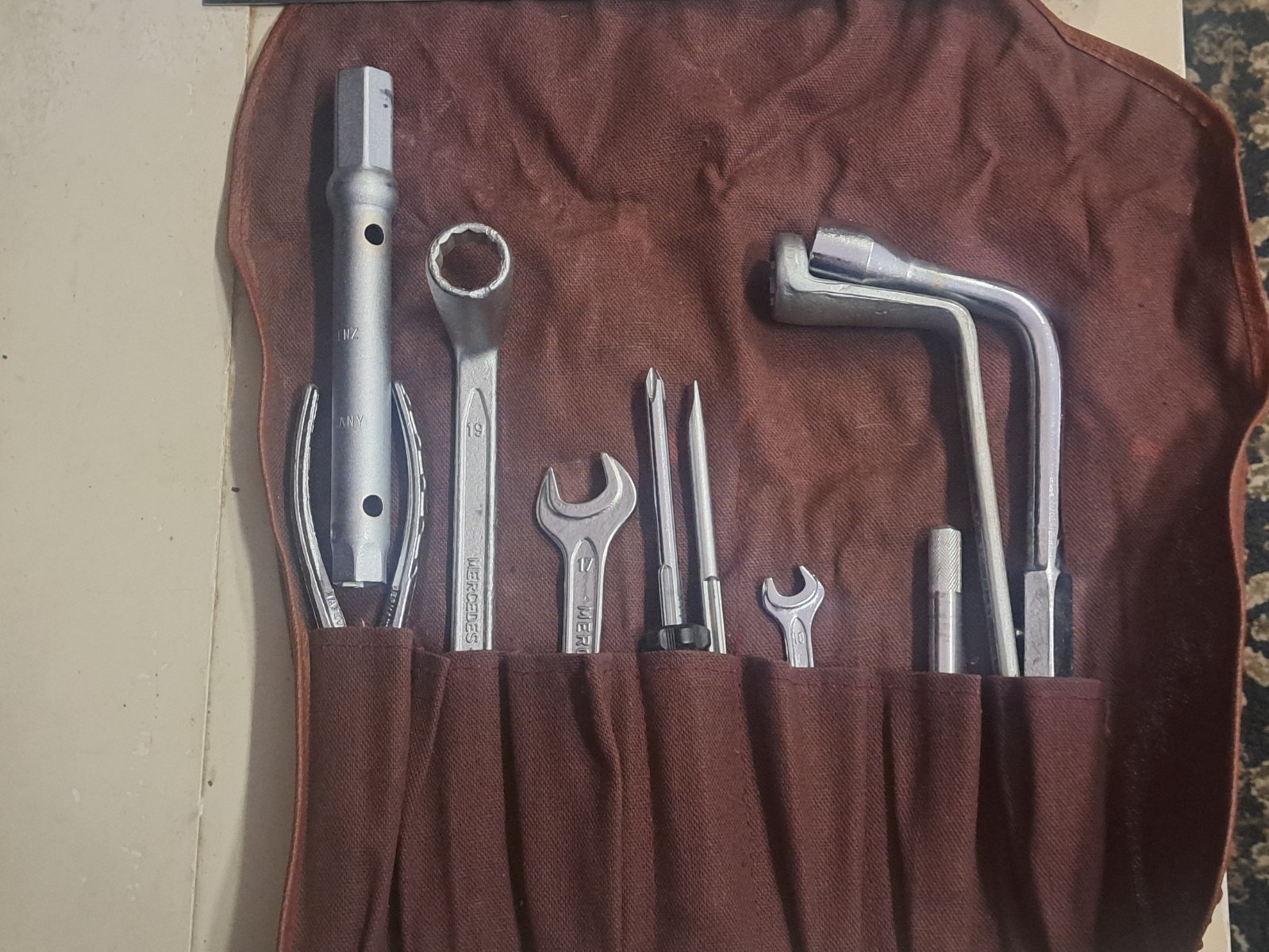 Mercedes Benz Vintage Factory Tool Kit W107 W113 W114 W115 W116 W123