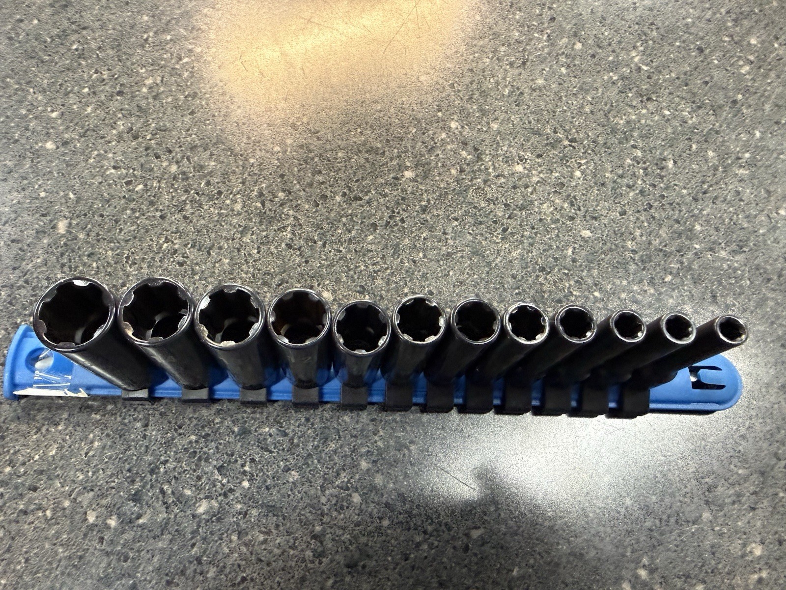 Matco Tools Non-Slip Deep 1/4″ Drive Impact Socket 12 Piece Set Metric 5-15mm
