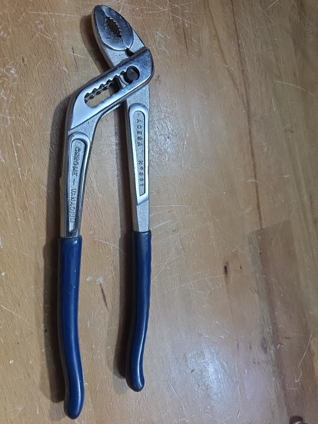 Vintage Slip Joint Pliers Acesa No 801