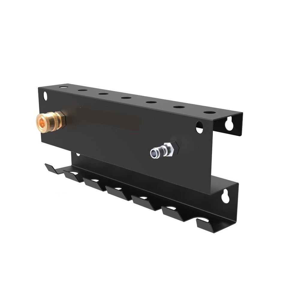 Wall Mounted Metal Storage Rack for Pressure Washer Accessories and Tools