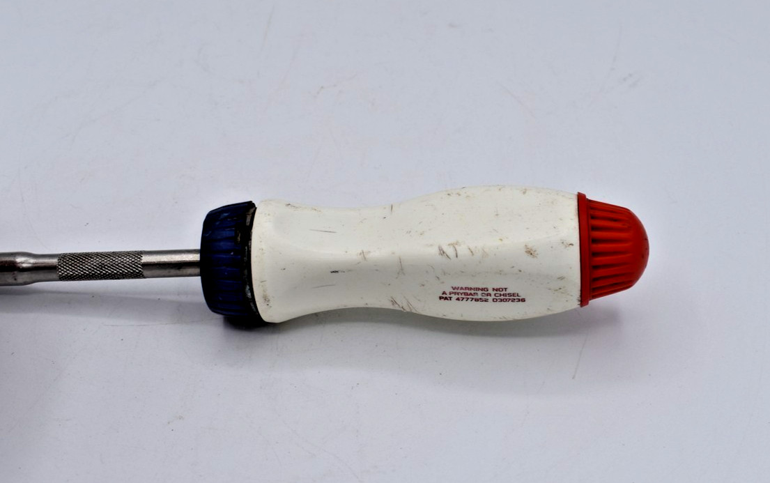 Vintage Snap-on Tools USA SSDMR4B Ratcheting Screwdriver Hard to Find