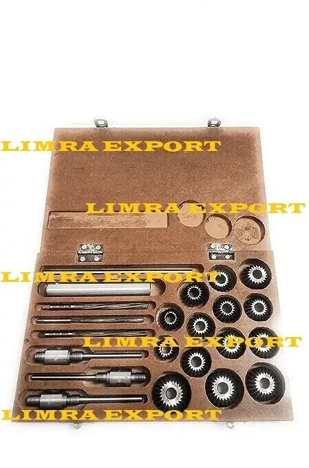 Cylinder Head Valve Seat Cutter Set of 14 ps (HSS)+Free Express Shipping
