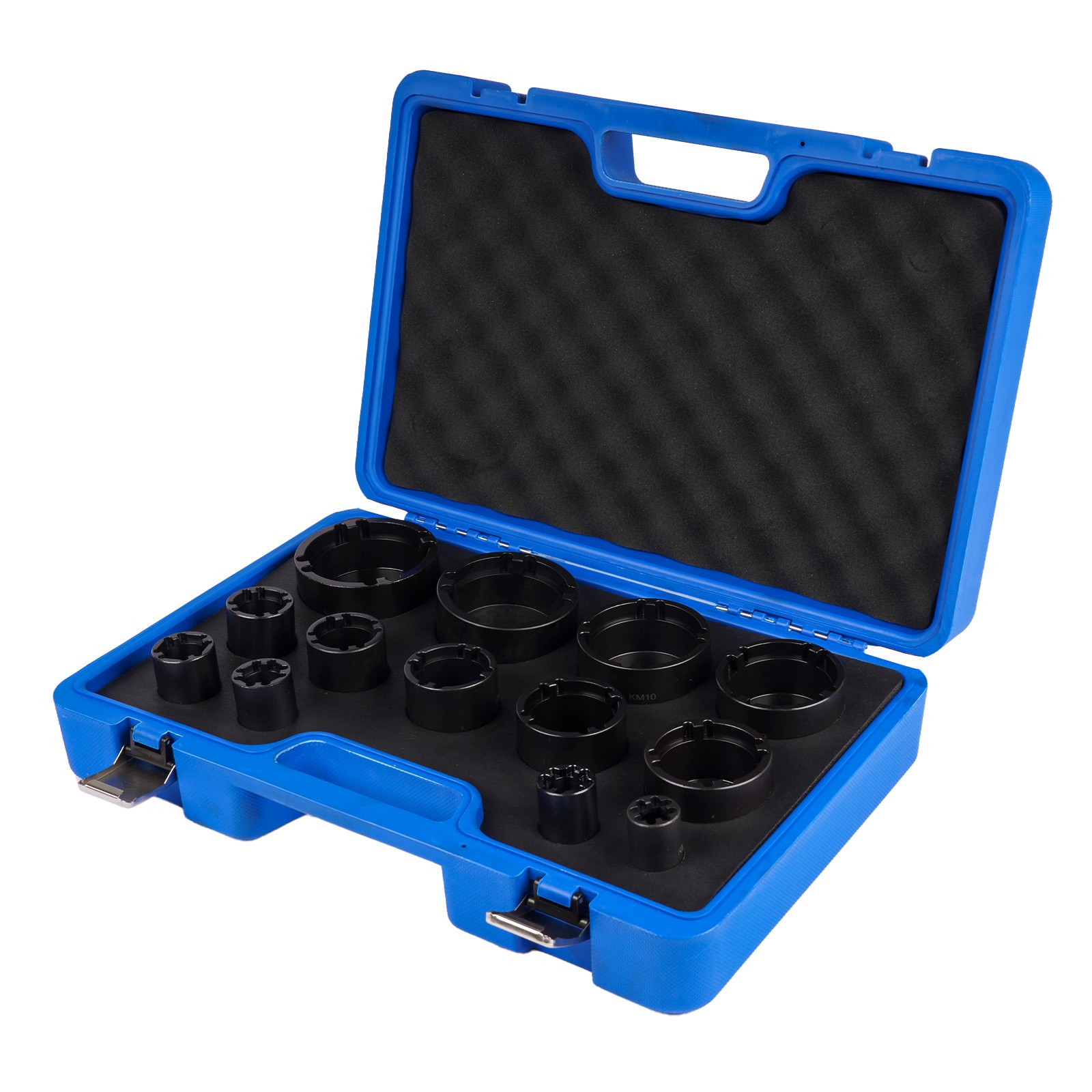 13pc Spindle Nuts Socket Kit Ball Joints Axle Locknut Remove Install Locking Hub