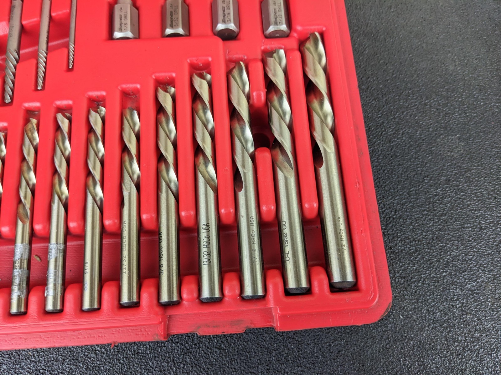 #bn708 Snap On Tools EXDMS48 48 Piece Master EXTRACTOR SET