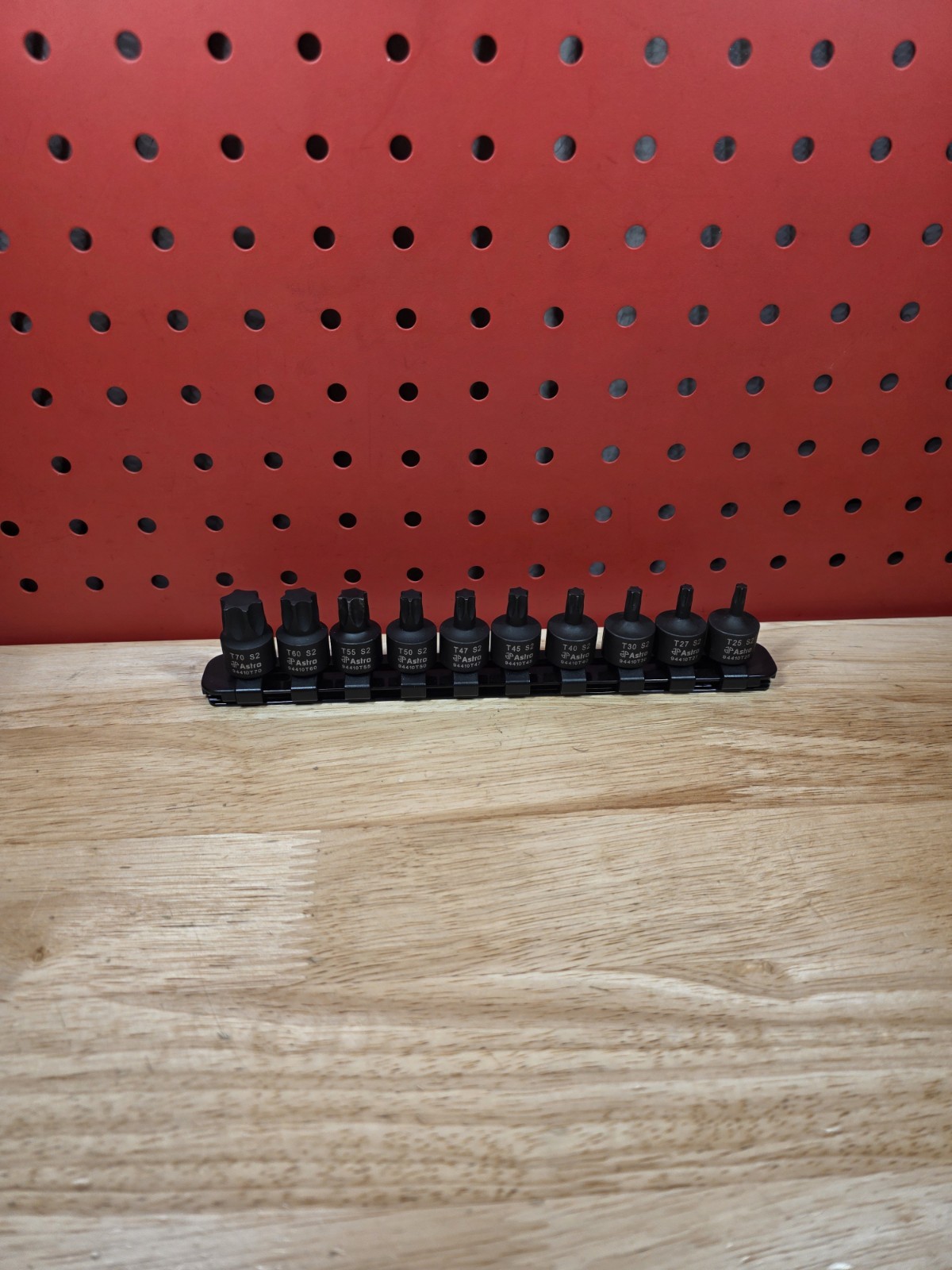 ASTRO PNEUMATIC TOOL CO 94410T 10-Piece 3/8″ Drive Nano Impact Torx Bit Sockets