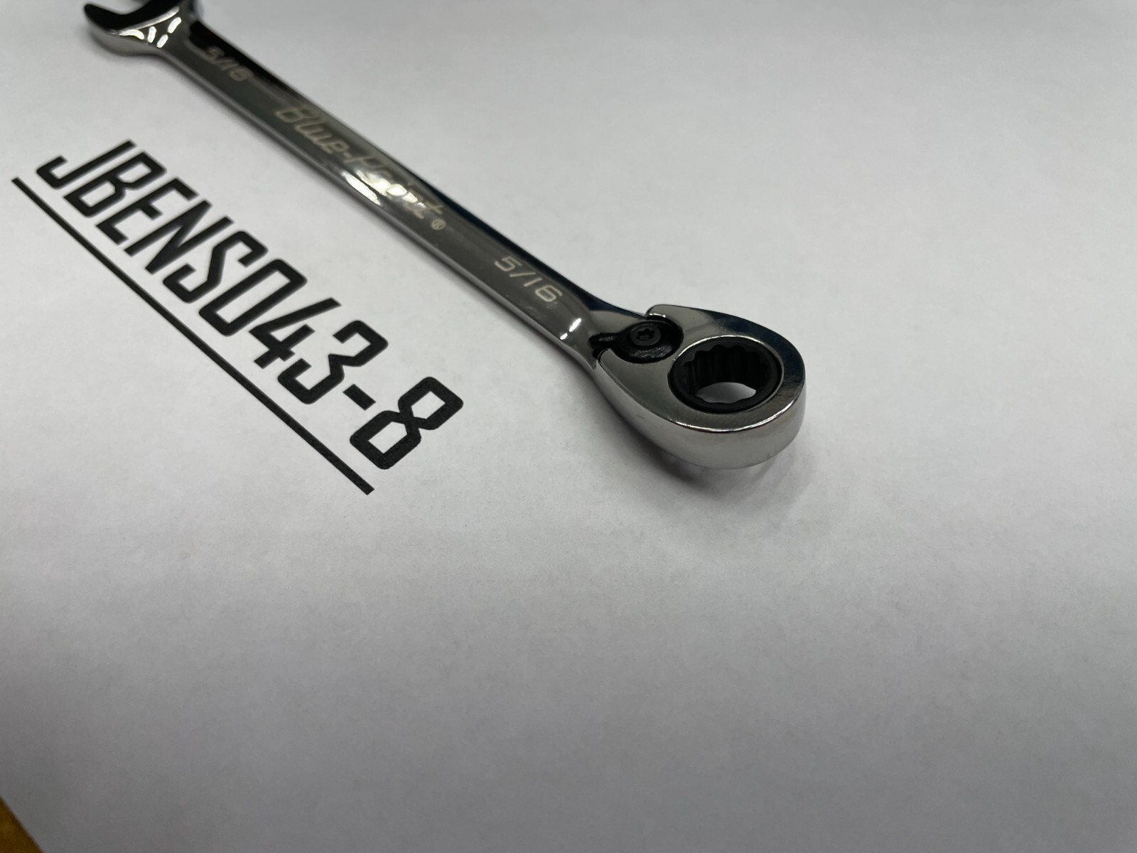 Blue-Point Tools NEW 5/16″ SAE 12 Point Reversible Ratcheting Wrench BOER10