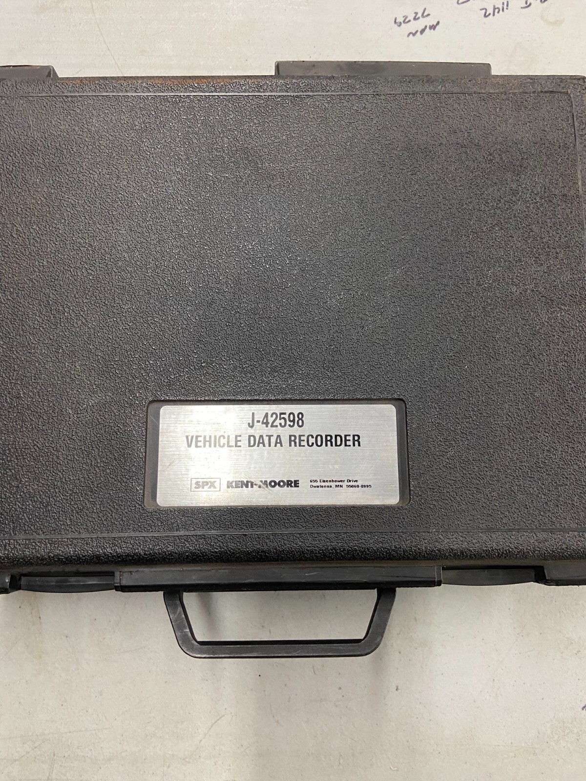 KENT MOORE J-42598 Vehicle Data Recorder VDR Factory Tool Kit Case SKU3