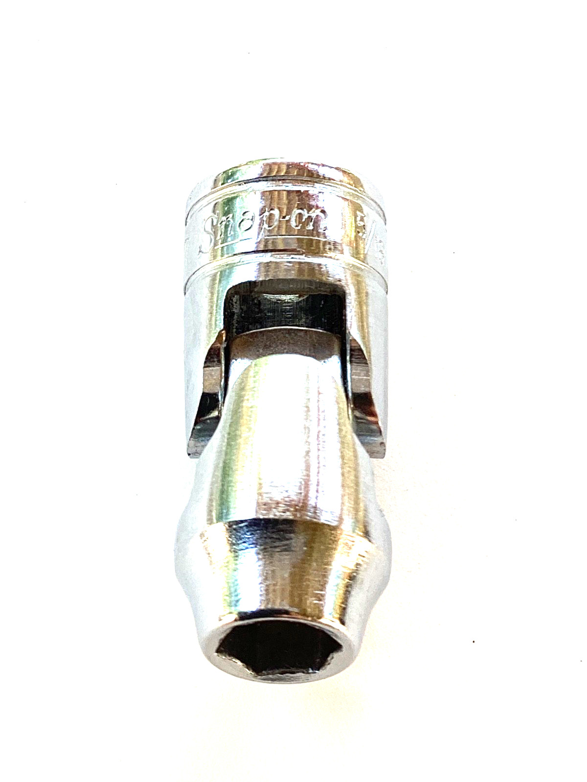 Snap On USA FS10A 3/8” Drive 6 Point 5/16” SAE Shallow Universal Swivel Socket