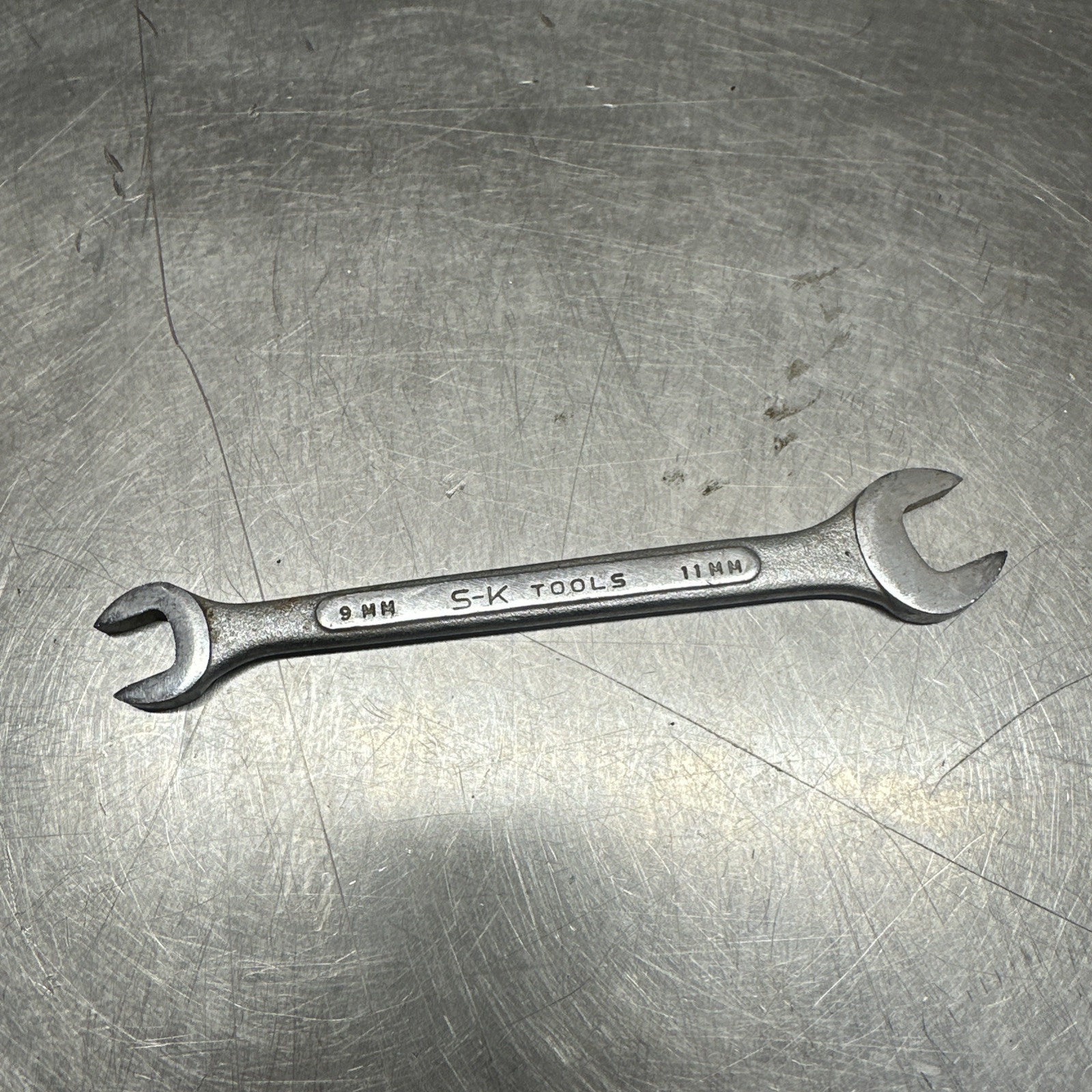 Vintage SK Tools #8209 9mm x 11mm Metric Opened USA