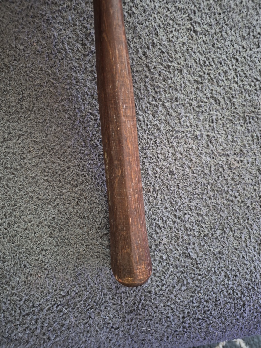 Snap On BF613B Wood Handle Auto Body Round Face Cross Peen Shrinking Hammer MINT