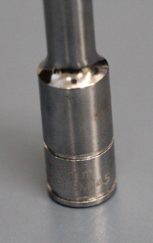 Blue Point 1/4″ Drive 5mm Metric 6 Point Deep Chrome Socket BLPLSM145 Snap On
